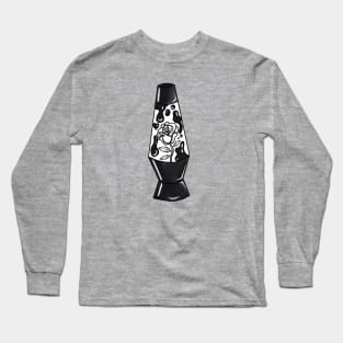 Lava Lamp (B&W) Long Sleeve T-Shirt